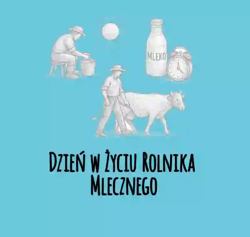 Dzień w życiu rolnika mlecznego