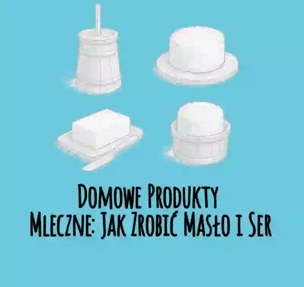 Domowe produkty mleczne: jak zrobić masło i ser