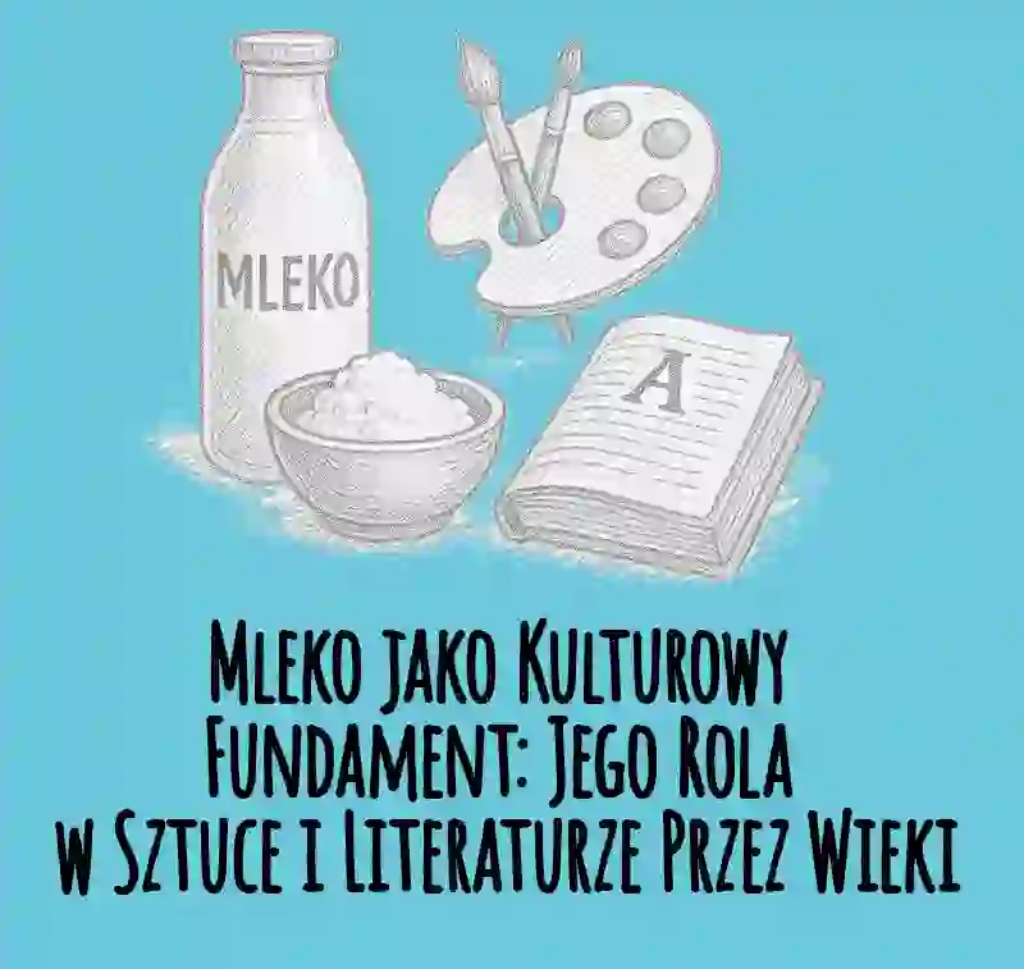 Mleko jako kulturowy fundament: Jego rola w sztuce i literaturze przez wieki