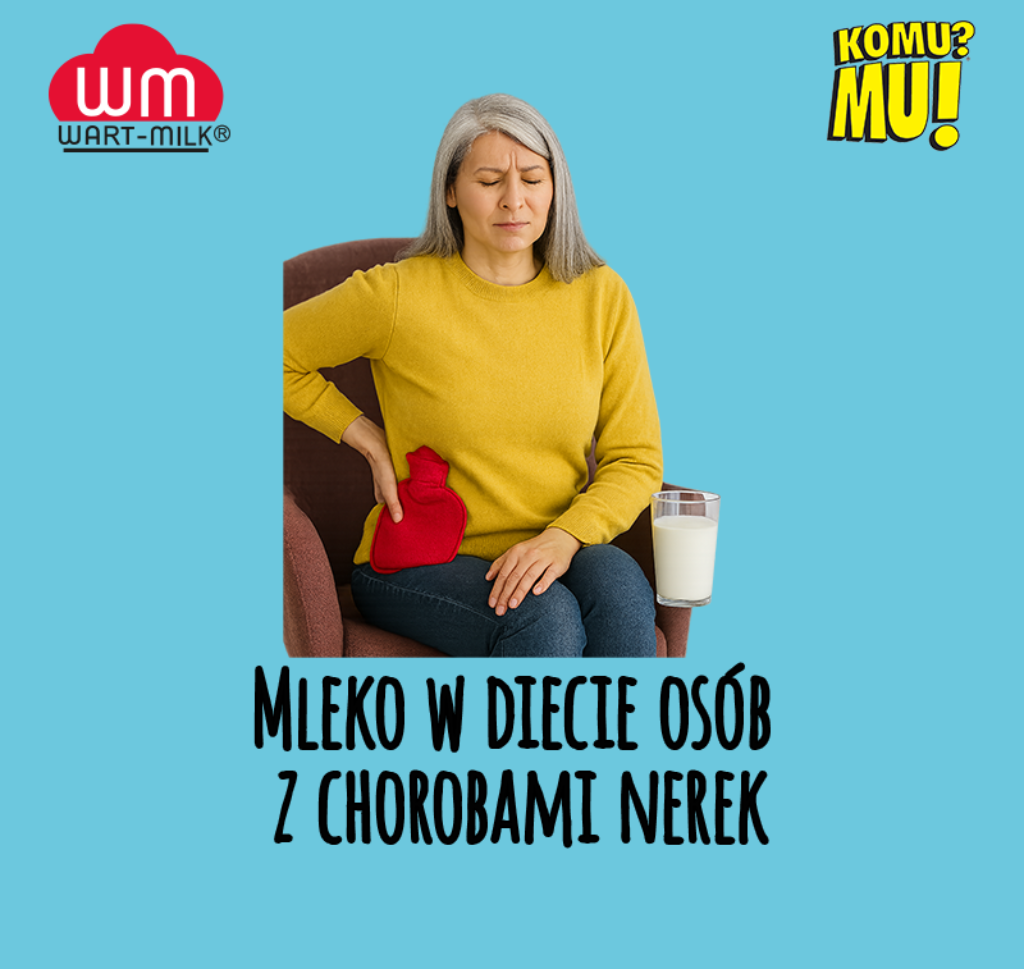 Mleko w diecie osób z chorobami nerek
