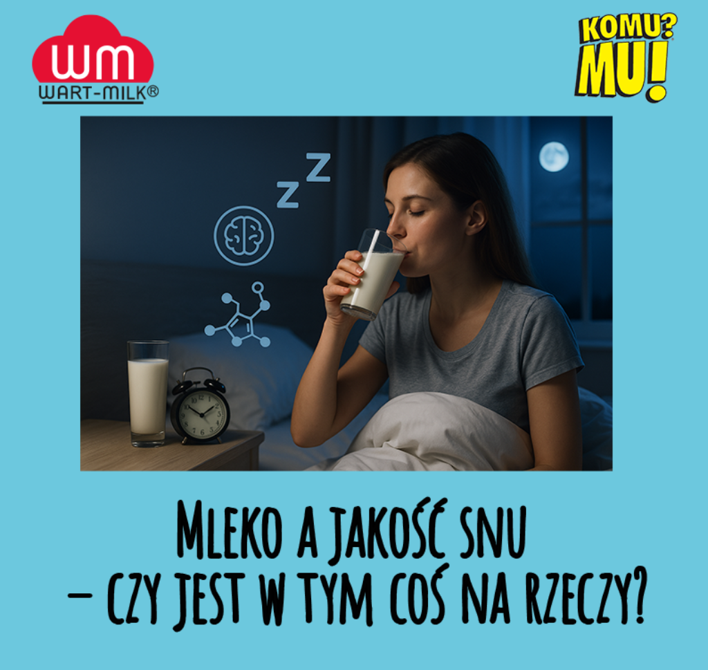 Mleko a jakość snu – czy jest w tym coś na rzeczy?