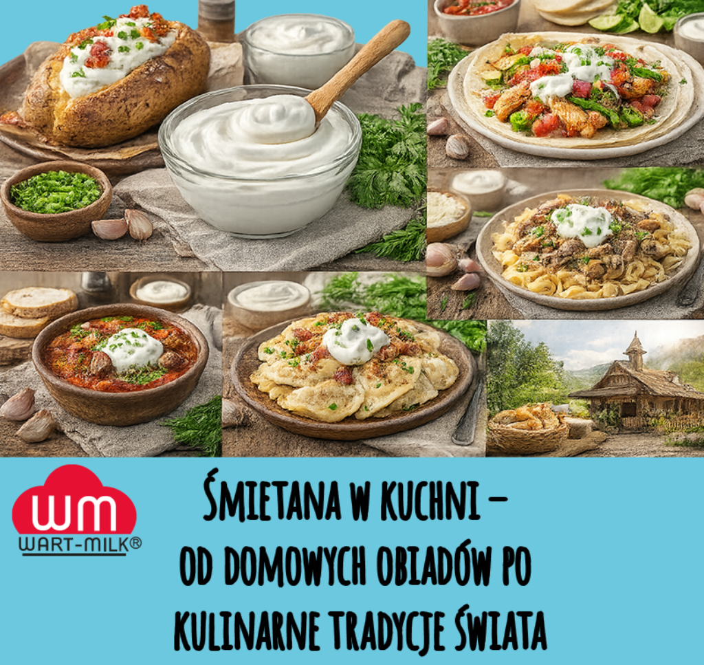 Śmietana w kuchni – od domowych obiadów po kulinarne tradycje świata