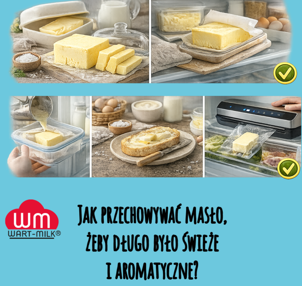 Jak przechowywać masło, żeby długo było świeże i aromatyczne? 